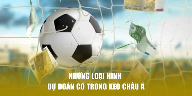 Những loại hình dự đoán có trong kèo châu Á